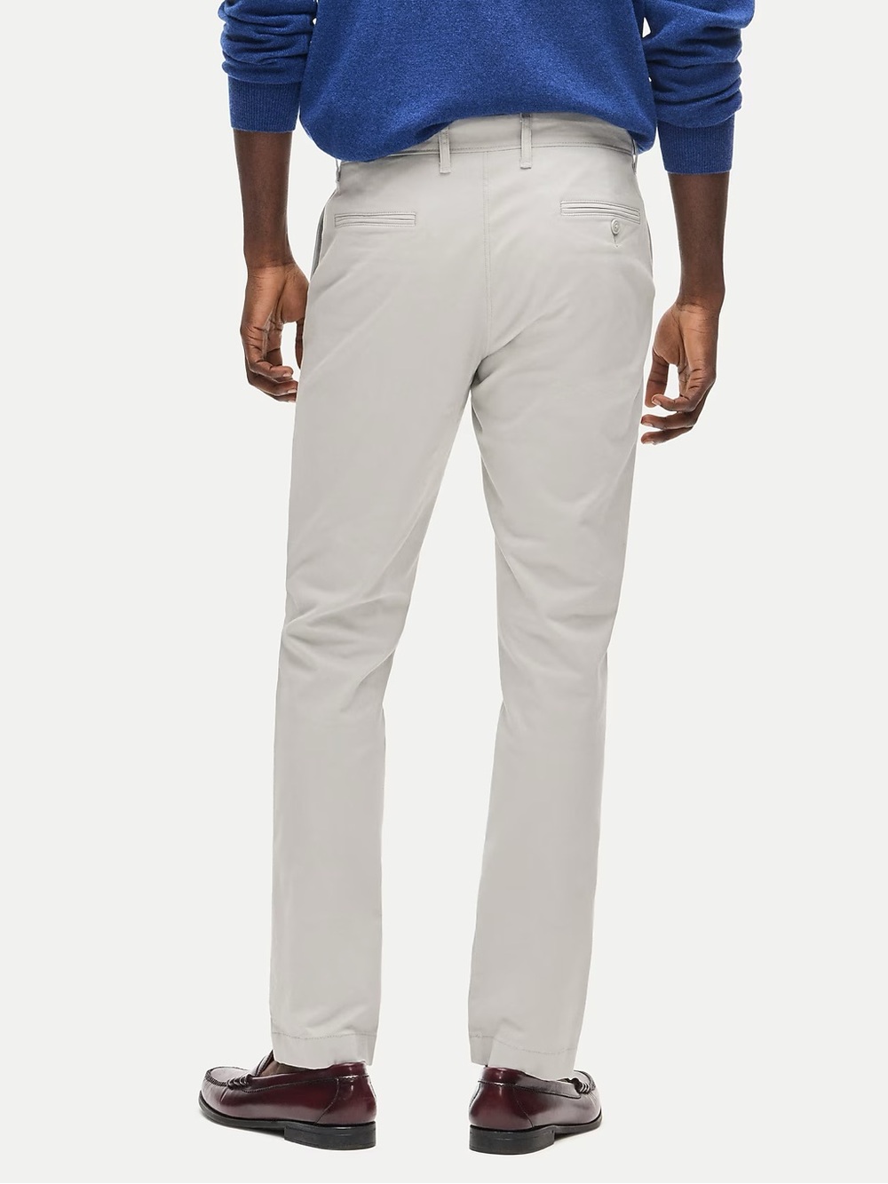 J. Crew 770M Straight-fit stretch chino pant in Jet Gray Size 36 $98 AR886 - Picture 3 of 9